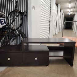 TV Stand / Entertainment Unit – Dark Wood