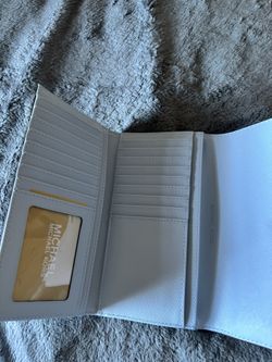 Michael Kors Wallet NEW Baby blue tri-fold