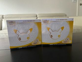 Pokémon 30th Celebration Elite Trainer Box x2