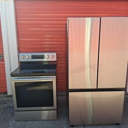 Refrigerator And Stove Samsung