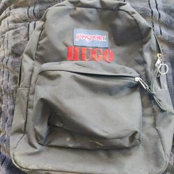 Jansport Backpack With Hugo Name On It