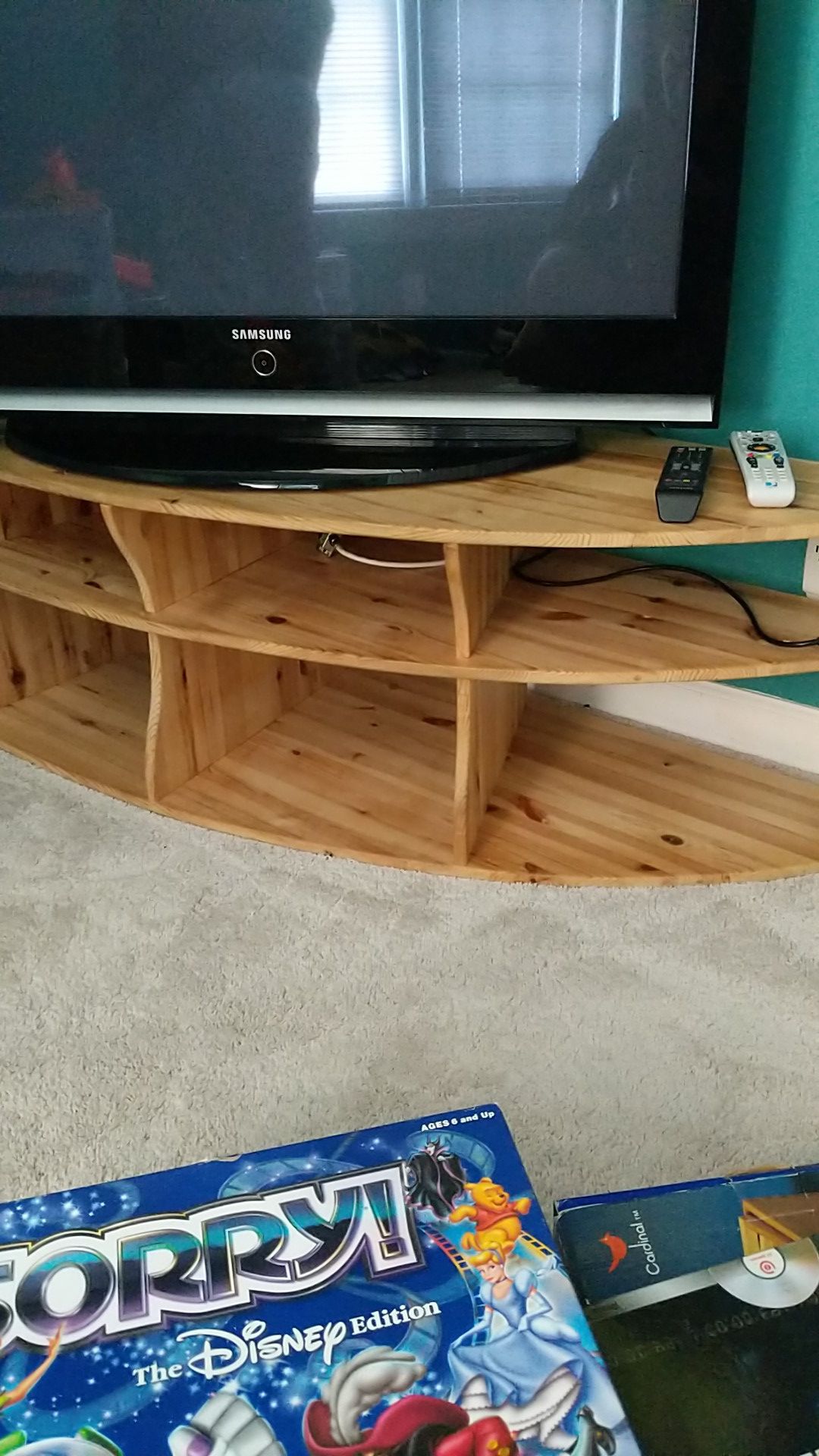 Solid Wood TV Stand