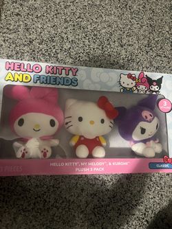 Hello Kitty and Friends Plushies!