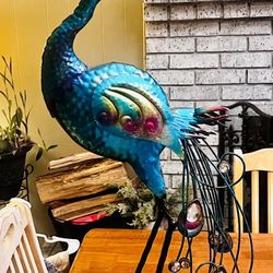 Large Peacock Stand 