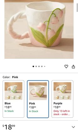Flower mug
