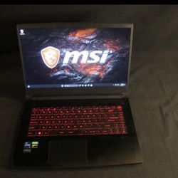 MSI GF63 Thin Gaming Laptop Black