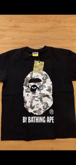 Camo bape shirt size S