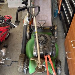Lawnmower, Blower & Edger