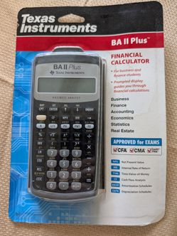 BA II Financial Calculator