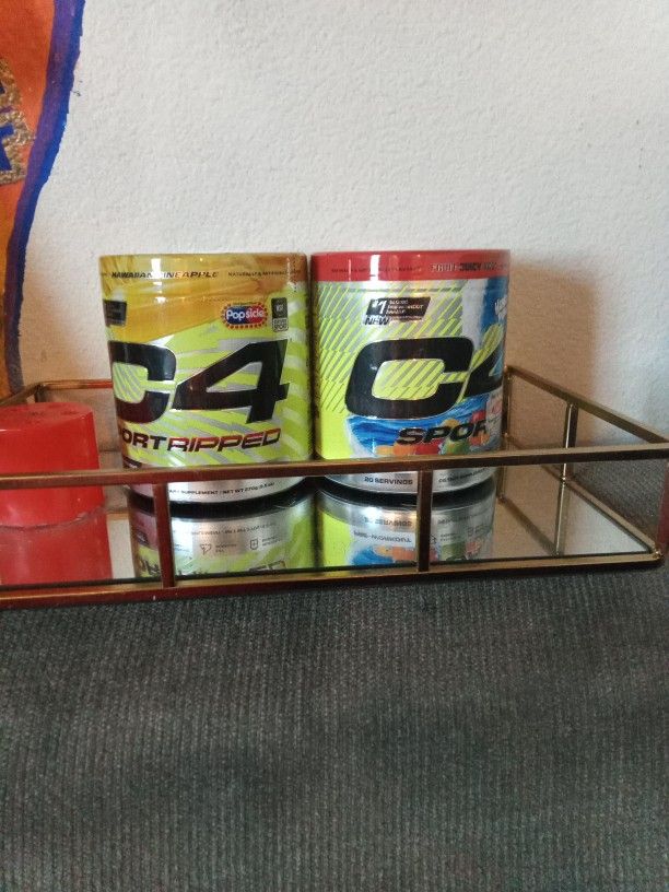 C4 Pre Workout. Both For 35. 20 Each