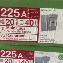 225A sub panel