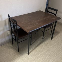 Table And 4 Chairs
