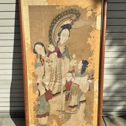 Antique Chinese Scroll Painting 