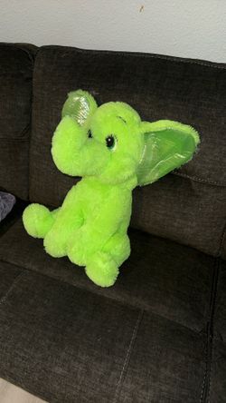 Large Green Elephant Stuffy