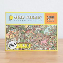 Odd Pieces "Snack Attack 3" 1000-Piece Jigsaw Puzzle