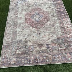 Large Washable Area Rug