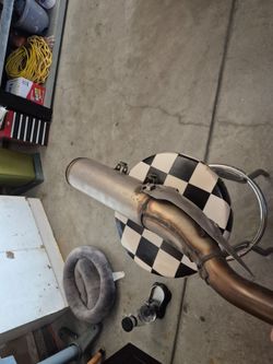 Honda CRF450X muffler/silencer/spark arrestor