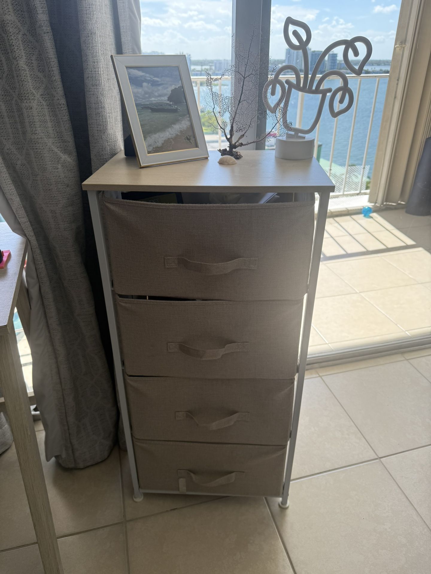 4-Drawer Fabric Dresser