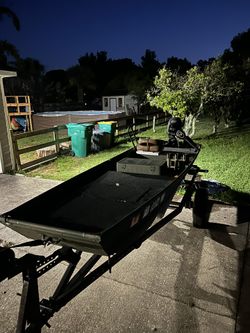 12’ Jonboat Fishing Boat