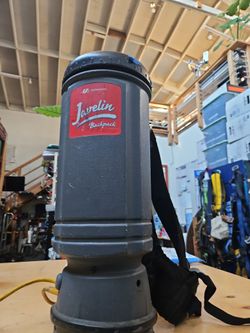 Javelin Backpack Vacuum 