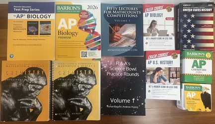 AP prep And AMC Books