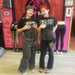 Black Aggressive Waist Trainers 