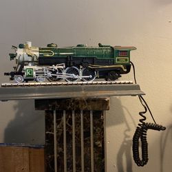Telephone Train Crescent 1925 Nostalgic  Type Telephone For Home Color Green