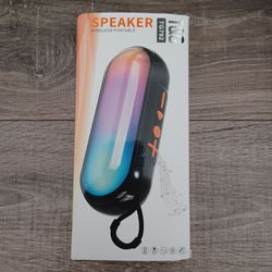 Bluetooth Speaker with RGB LED Light