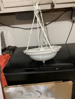 2 chandeliers