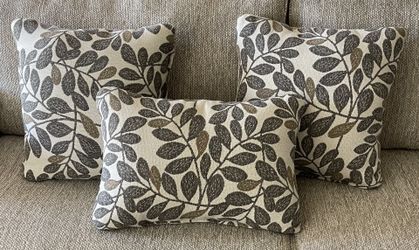 Three New Sofa Pillows