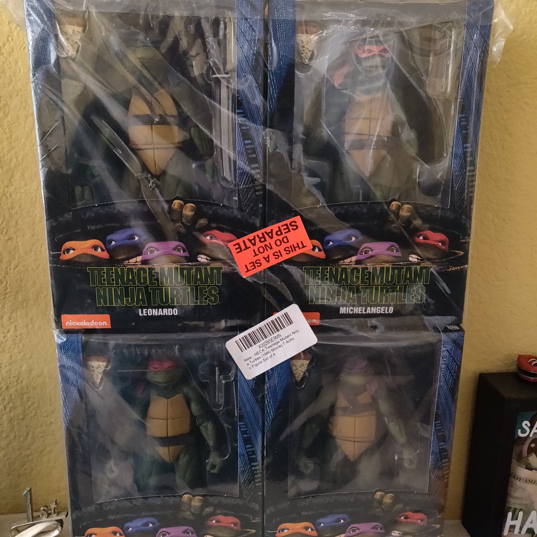 Ninja turtles neca collection unopened $250