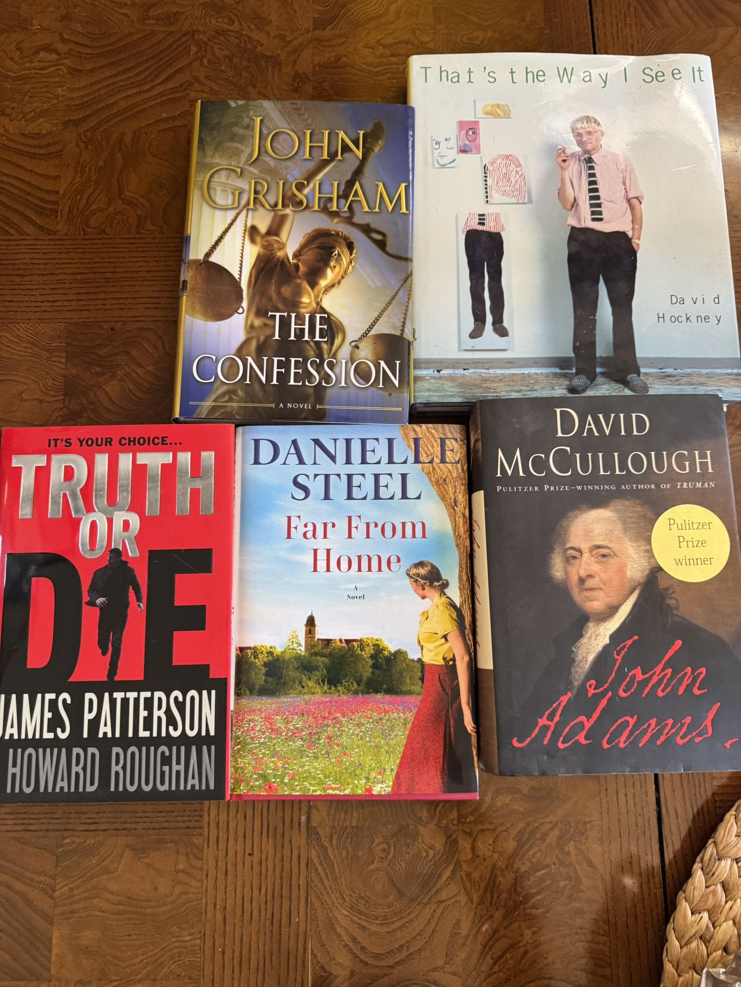 John Grisham The Confession, That’s The Way I See It, Truth Or Die ,Far From Home And John Adam’s