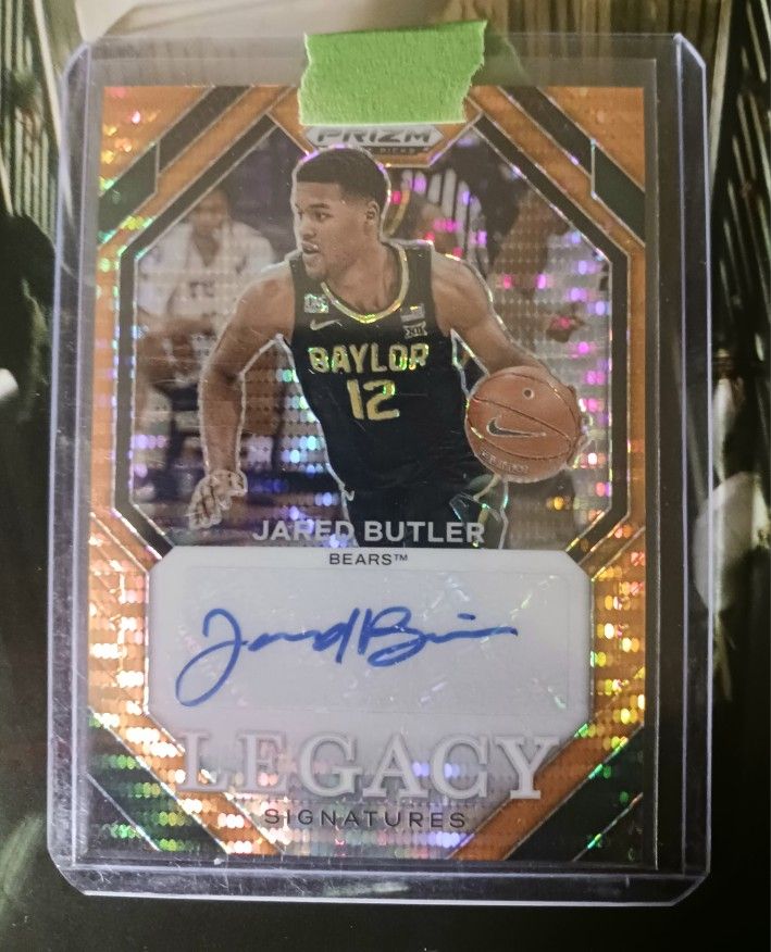 Super Nice Jared Butler Rookie, Auto, # 41/49 Legacy Card MINT