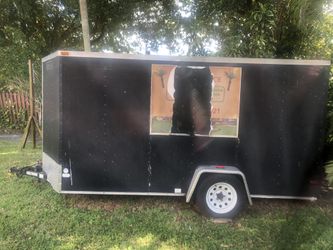 Trans haulquality trailer 6 x 12 Nice condition