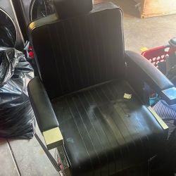 Barber Chair.  AS IS 