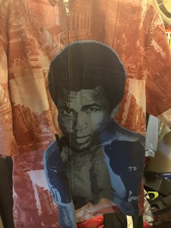 Supreme Muhammad Ali Zip up Shortsleeve shirt