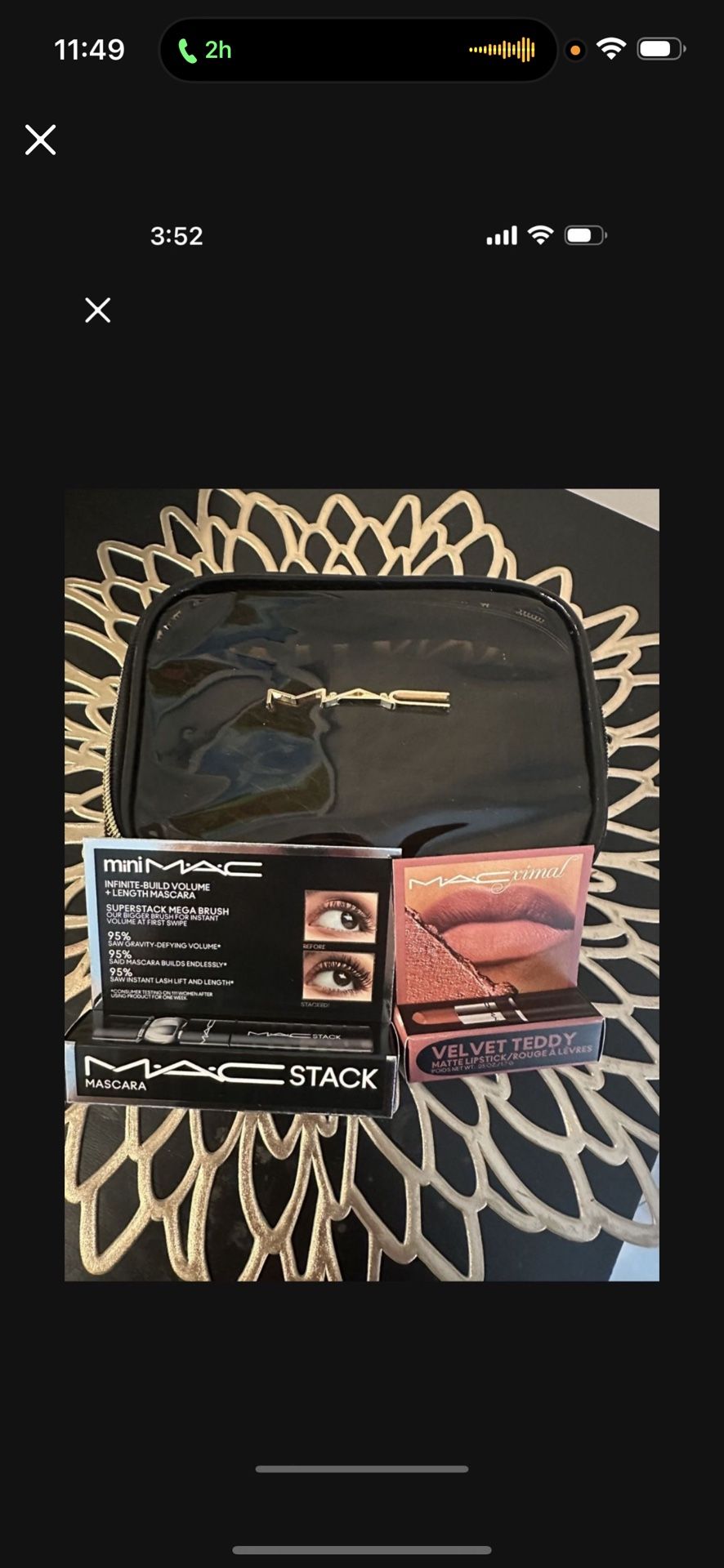 New— Mac COSMETICS Mini Set