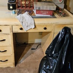 Old Dresser For Sewing Machine 