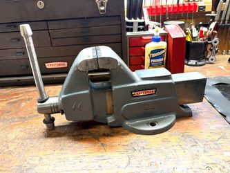 Vintage Craftsman USA bench vise