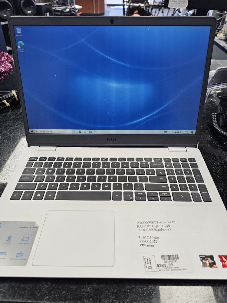 2022 Dell Inspiron 15 3000 Laptop. ASK FOR RYAN. #00(contact info removed)