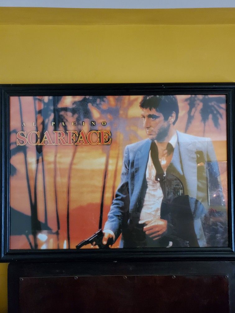 Scarface Movie Framed Prints