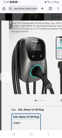 Cyber Vehicle Charger Level 2 EV Charger(WiFi