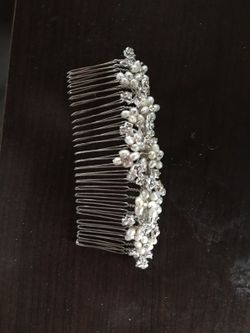Wedding pearl/bling clip
