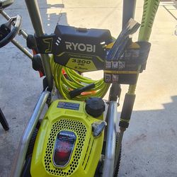 Ryobi 3300 PSI 2.5GPM gas-powered pressure washer with a Honda engine 