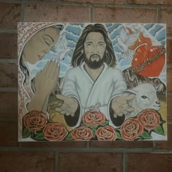 The Lord Is My Shepherd Oil Painting?