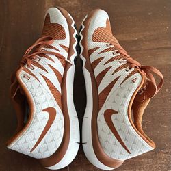 Nike Free 5.0 Amp University of Texas Longhorns UT shoes sneakers New Without box -723939 800 Size 9.5