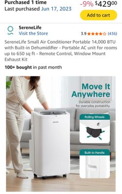 SereneLife Portable Air Conditioner