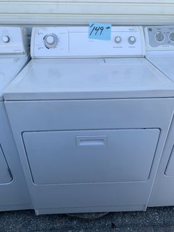 Whirlpool Dryer Super Size Clean . Warehouse pricing.  Warranty . Delivery Available . 2522 Market st. 33901