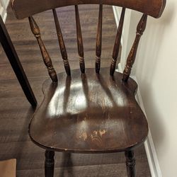 Vintage Wooden Chair Make Offer