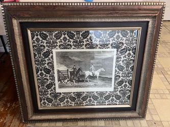 “Hunter”  Vintage Equestrian Art Piece